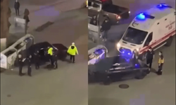 Kaza sonrası kendini araca kilitledi!