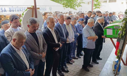 kazaya karışan muhtar son yolculuğuna uğurlandı
