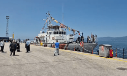 Mudanya'daki gemi hayranlık uyandırdı