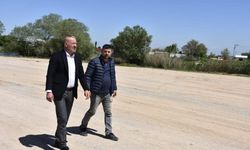 Belediyeden Ortasarıbey'e hizmet çıkarması