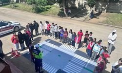 Trafik Haftası'nda çocuklara eğitim