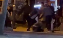 En işlek caddede tekme tokat darp!