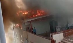 Çatı katında felaket anları