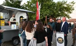 Gezici Kafe, şenlikte ilgi odağı oldu