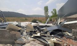 Bursa’daki kaçak fabrikaya yıkım!