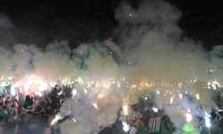 Bursaspor için muhteşem kutlama!