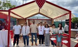 Çilek, Festivalde çocuklarla buluştu