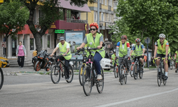 Pedallar farkındalık için çevrildi