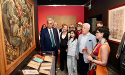 Usta ressam İbrahim Balaban’ın eserleri Bursalılarla buluştu