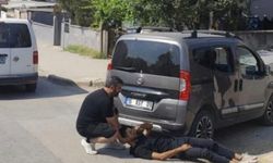 Bursa'da sürücüler birbirlerine girdi!