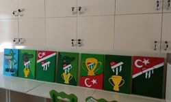 Bursaspor sevgisi hayal gücüyle birleşti