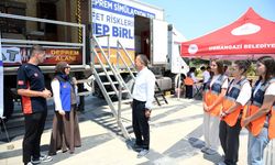 Osmangazi Meydanı'nda deprem simülasyonu