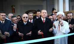 Cumhurbaşkanı Erdoğan, cami açılışında konuştu