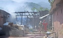Bursa'da korkutan yangın!