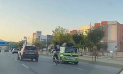 Trafikte ölüme meydan okudu