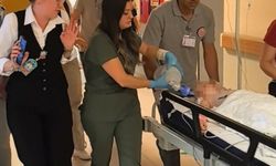 Nöbet geçiren çocuk havuza düştü!