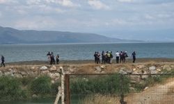 İznik Gölü'nde endişe dolu anlar!