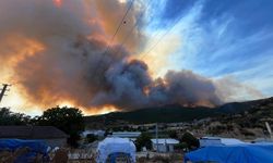 Bursa'daki yangında mücadele sürüyor!