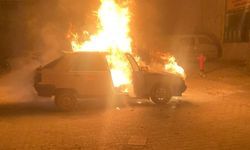 Seyir halinde alev topuna döndü