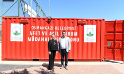 Osmangazi Belediyesi'nden örnek afet projesi