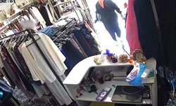 Bursa'da gömlek hırsızlığı
