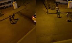 Bursa'da kaldırım taşlı kavga!