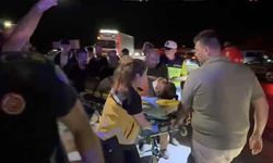 Bursa’da kamyon şarampole yuvarlandı