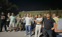 Bursa'da liman sahasında iş durdu!