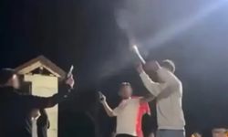 Asker eğlencesinde silahlar ateşlendi