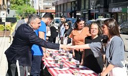 Başkan Yılmaz üreten kadınlarla buluştu