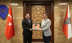 Başkan Aydın’dan Emniyet Müdürü Gökce’ye ziyaret