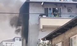 Bursa'da yaşlı kadın yangında mahsur kaldı!