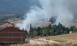 Korkutan yangın! Onlarca dönüm kül oldu