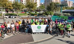 ‘Renkli pedallar’ sağlıklı çevre için çevrildi