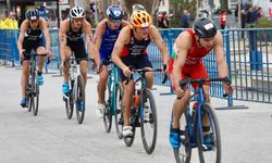 Mudanya'da Triatlon coşkusu yaşandı