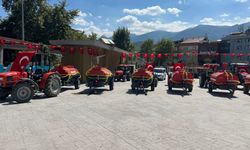 Kestel’de yangın tankerleri hizmette
