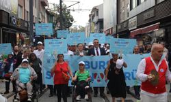 Bursalılar sağlık için yürüdü