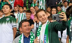 Miniklerden Bursaspor'a büyük destek