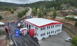 Bursa'ya tam donanımlı itfaiye binası!