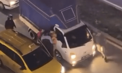Bursa'da trafiği kilitleyen kavga!