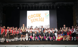 Yenişehir’de çocuklar festival sahnesinde
