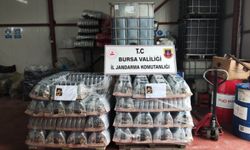 Bursa'da 12 bin litre ele geçirildi!