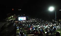 Bursa’da açık havada sinema keyfi