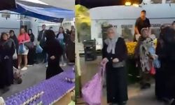 Bursa'da pazarda peçeli hırsızlık