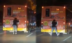 Bursa trafiğinde tehlikeli yolculuk