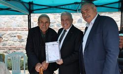 Bursa’da vatandaşların tapu sevinci