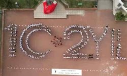 Bursa’da öğrenciler Cumhuriyet’in 102. yılını çizdi