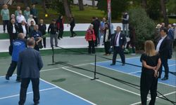Bursa'da yaşlılara özel pickleball sahası!