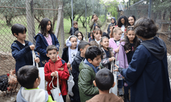 Minik kaşifler Leylek Köy Göl Evi’nde
