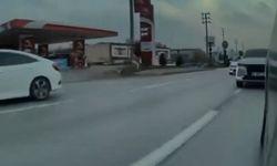 Bursa'da trafik magandası tehlike saçtı!